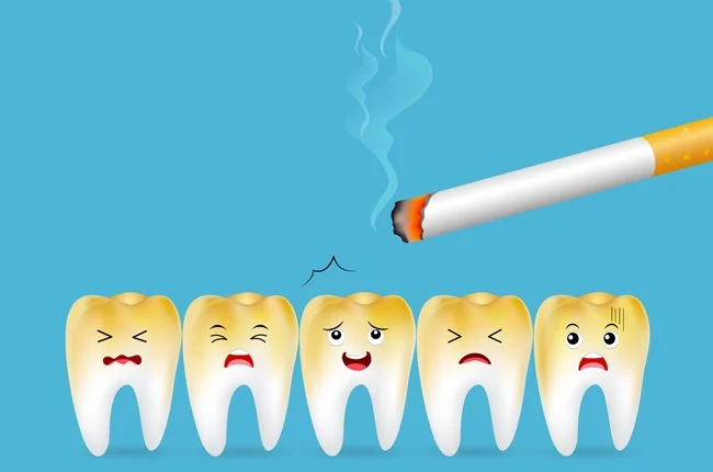 how smoking affacts your teeth